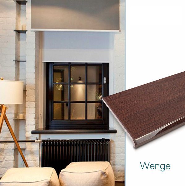 Підвіконня Danke Premium Wenge 1000х250мм Венге 2480 фото