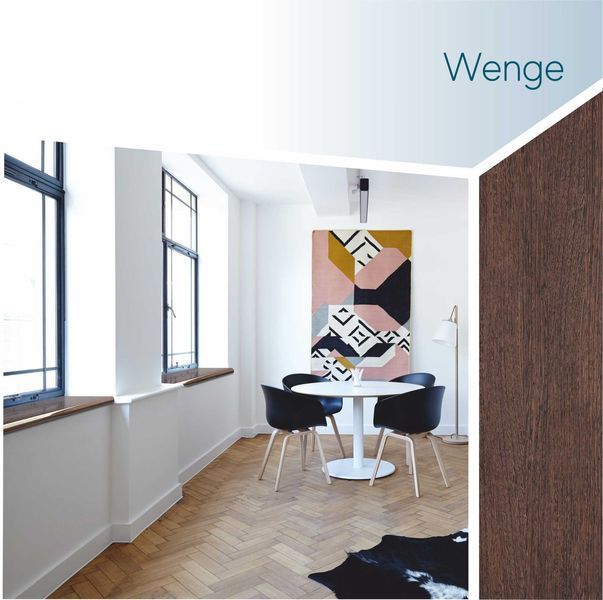 Підвіконня Danke Premium Wenge 1000х400 мм Венге 2483 фото