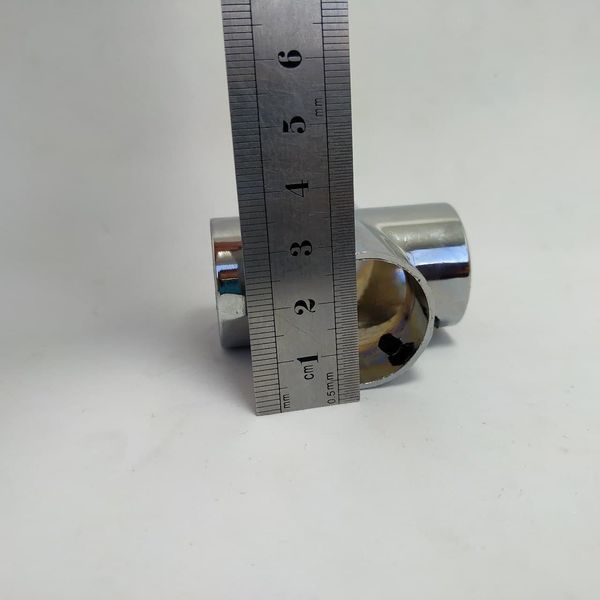 Джокер з'єднання труби Sigma d-25 хрещатий хром 2148 фото