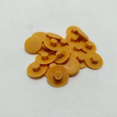 Заглушка пластиковая на конфирмат шляпка для маскировки (Бук) Арка Пласт 20 шт диаметр 12 мм заглушка 1485 фото