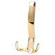 Крючок (125х69 мм) мебельный для одежды вешалка настенная гардеробная с тремя вешалками гачок меблевий для 1237 фото 1