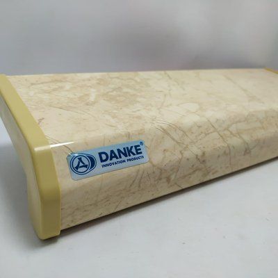 Підвіконня Danke Premium Creme de Turque 1000х250 мм Світло-бежевий мармур 2558 фото