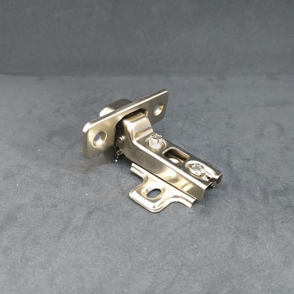 Петля напівнакладна GTV Clip-On 110&deg; з монтажною планкою 957 фото
