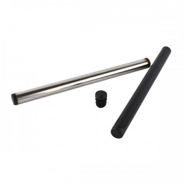Заглушка Термопласт на круглую трубу d=16 мм Черная 1664 фото