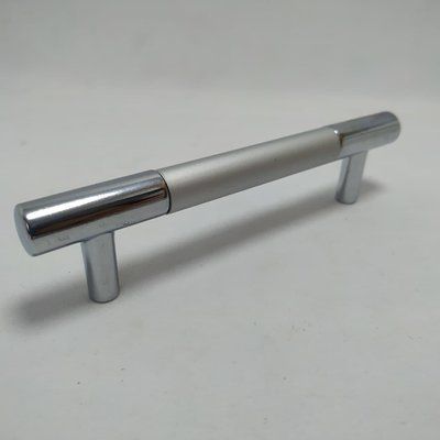 Ручка мебельная релинговая SIGMA 96 мм (матовый хром) 1513 фото