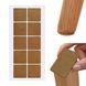 Фетровые самоклеющиеся накладки для мебели WEISS, защита от царапин на ножки стульев 40x40 мм 10 штук 1508 фото 1